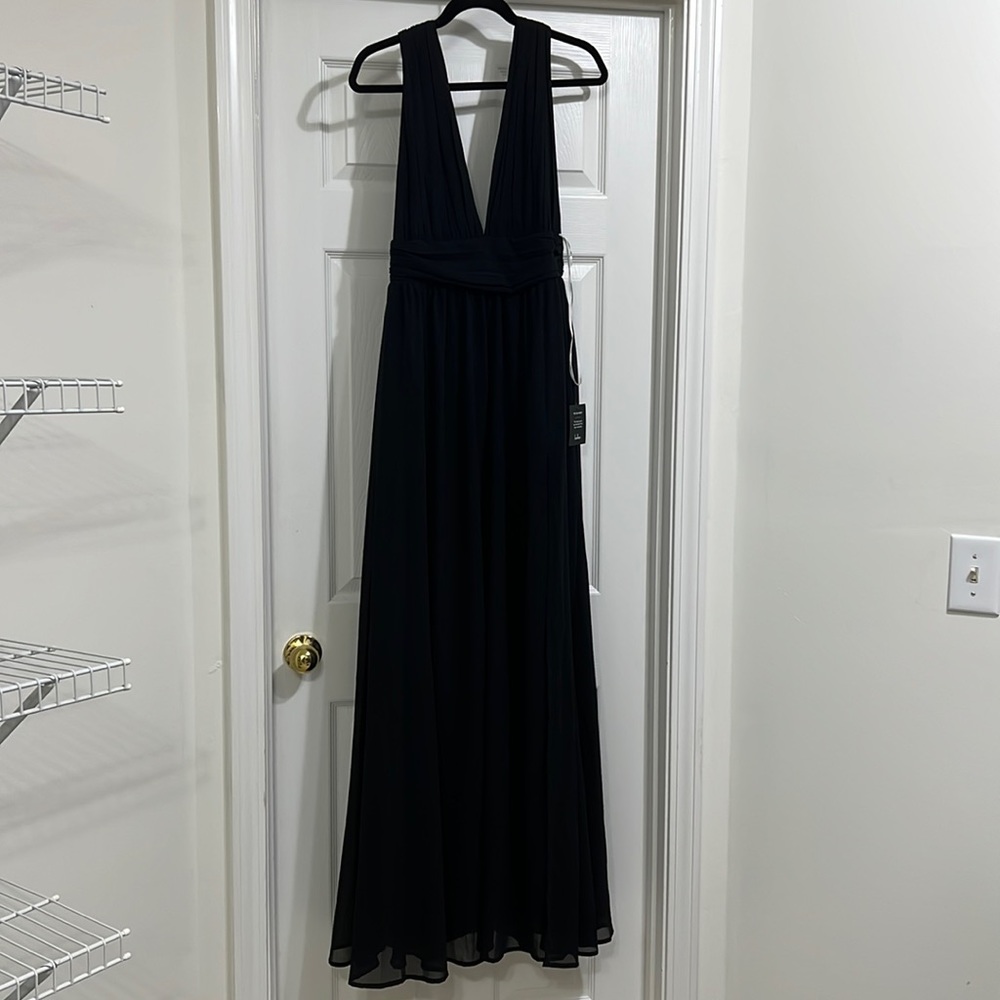 Black floor length lulu’s dress